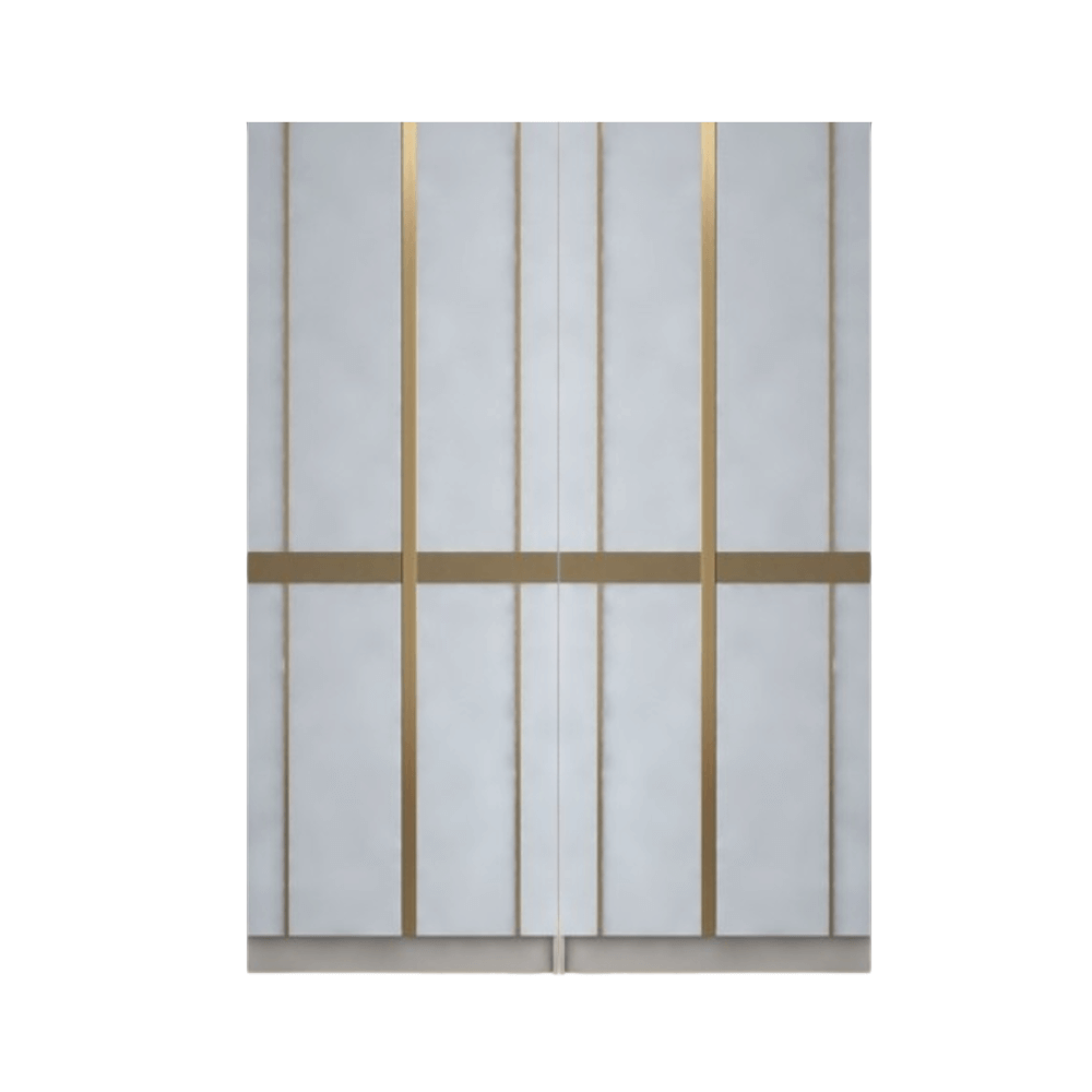 ชุดห้องนอน + ที่นอน PVC 6 ฟุต WISDOM DESIGN FURNITURE รุ่น RACHEL80/80 สีขาว/ครีม